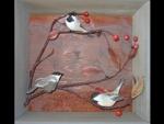 Chickadee Shadow Box